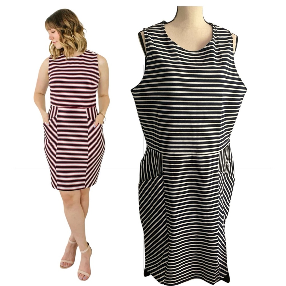 Women’s Leota cabana panel dress Nordstrom’s stripe bodycon plus 2X tall